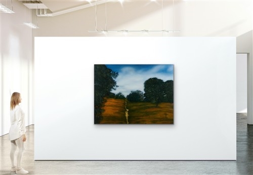 Artwork by Kathryn Ryan, Approaching Nightfall, Made of Oil On Linen