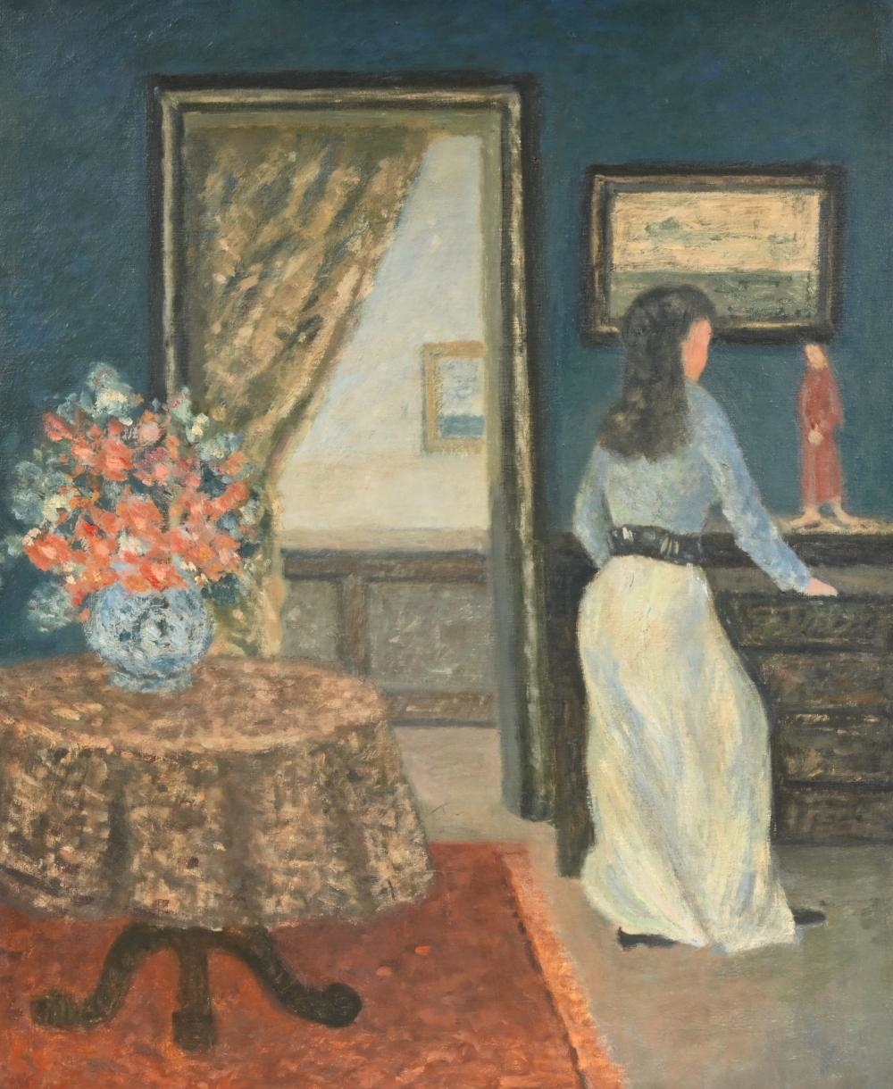 Artwork by War Van Overstraeten, Prenten - Les estampes, Made of Oil On Canvas