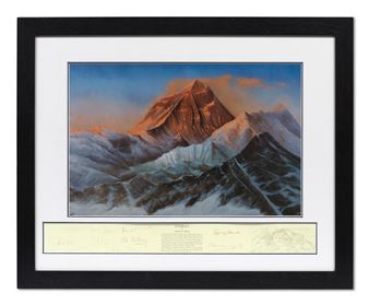 Everest The Hard Way 50th Anniversary Celebrations - Bonhams New Bond Street
