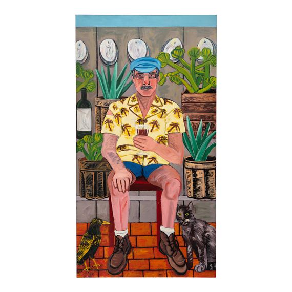 The Colonel in the Garden of Allah , 1972 - Joan Brown