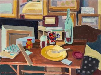 La Table dans L'Atelier - Charles Saint-George