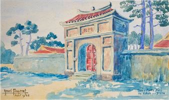 HuÃ© North Gate of the Palais du JeÃ»ne - Henri Cosserat