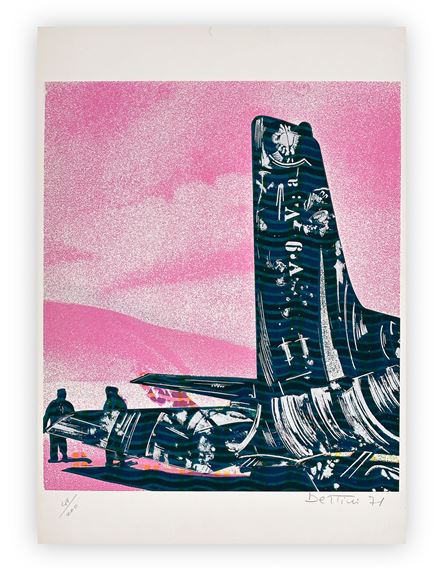 Senza Titolo by Gianni Bertini, 1971