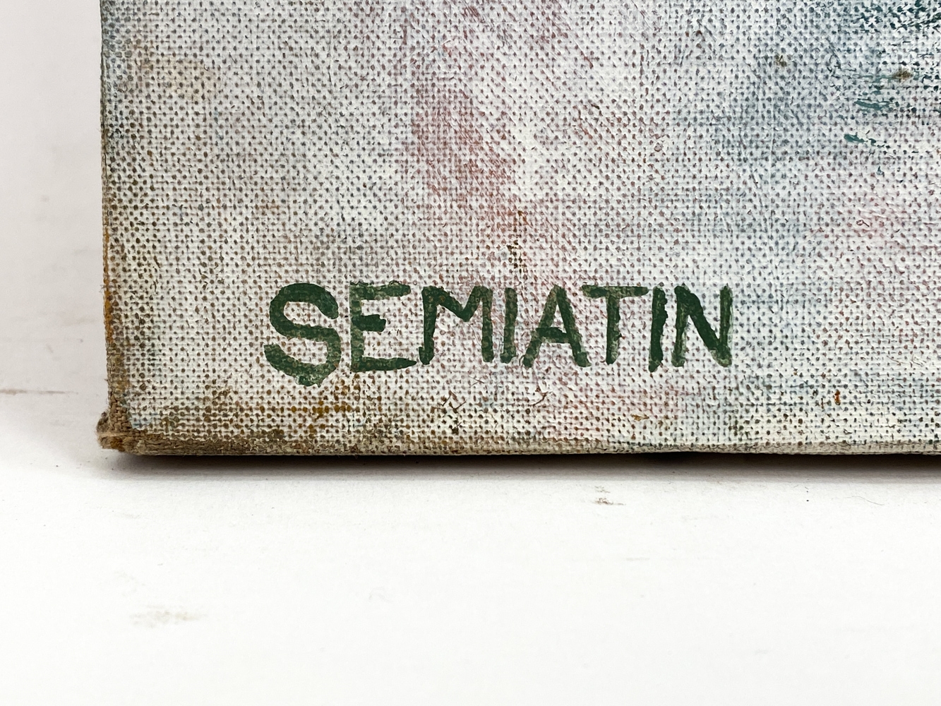 Artwork by Jacob Semiatin, ABSTRACT O/C, Made of Oil On Canvas