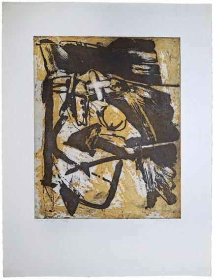 Albert Bitran | Chute de noir (1974) | MutualArt