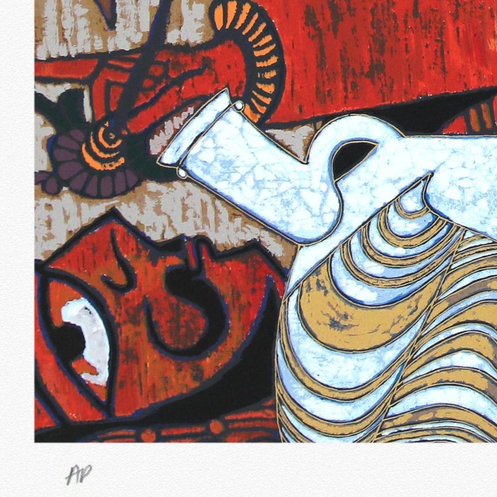 Artwork by Ting Kuang, Eastern Song, Made of Silkscreen