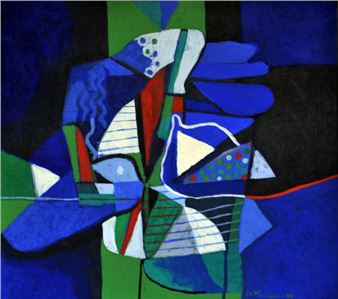 The Birds in the Art of Dia Al-Azzawi - Galerie Claude Lemand