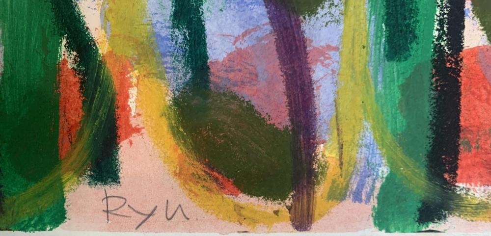 Artwork by Ryu, Ryu, Made of Original Acrylic painting on paper