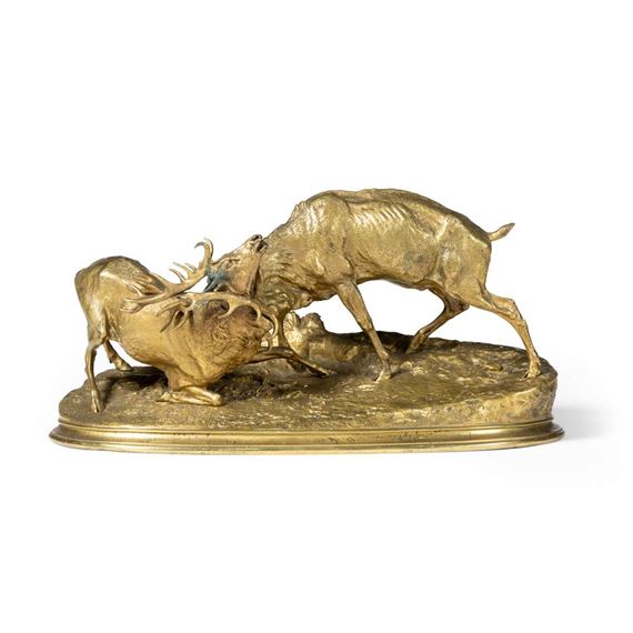 Untitled by Pierre-Jules Mene, late 19th Century