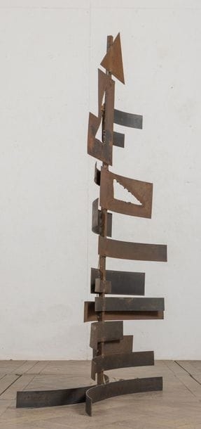 Artwork by Jean-marie Bignolas, Arbre de NoÃ«l, Made of Fer