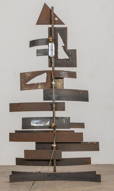 Artwork by Jean-marie Bignolas, Arbre de NoÃ«l, Made of Fer