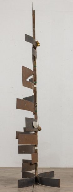 Artwork by Jean-marie Bignolas, Arbre de NoÃ«l, Made of Fer