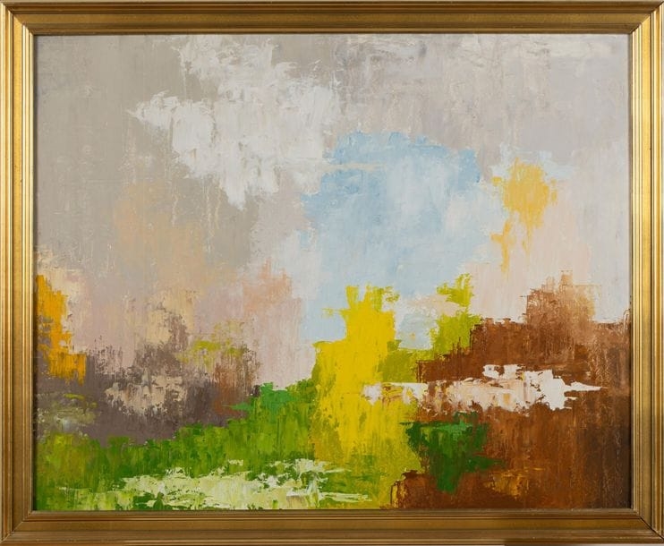 Artwork by Jean-marie Bignolas, Composition, Made of Huile Sur Panneau