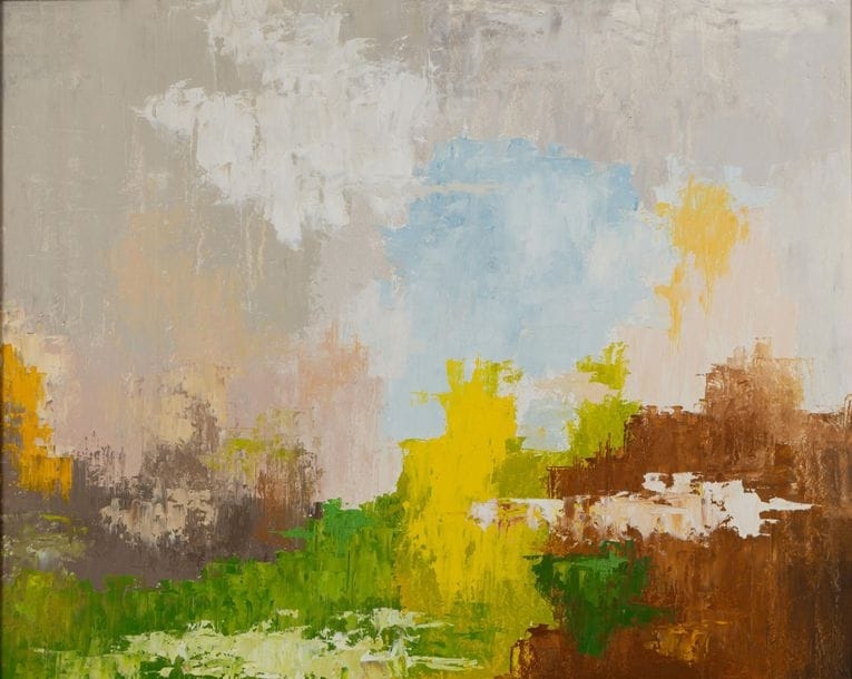 Artwork by Jean-marie Bignolas, Composition, Made of Huile Sur Panneau