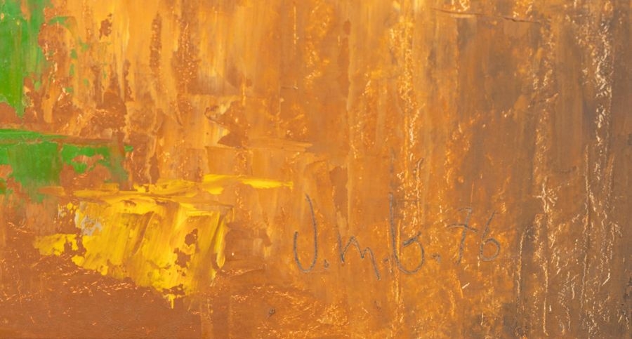 Artwork by Jean-marie Bignolas, Composition, Made of Huile Sur Panneau