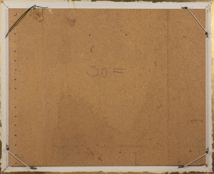 Artwork by Jean-marie Bignolas, Composition, Made of Huile Sur Panneau