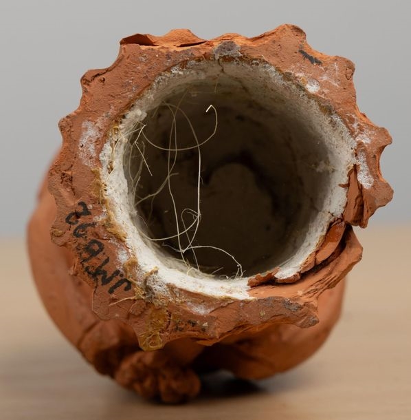 Artwork by Jean-marie Bignolas, Saint Vincent, nativité et éléments de pièces d'échec en terre cuite, Made of Terre Cuite