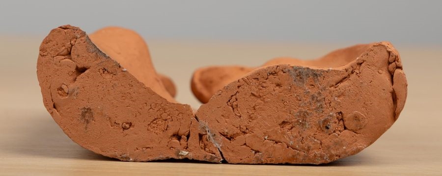 Artwork by Jean-marie Bignolas, Saint Vincent, nativité et éléments de pièces d'échec en terre cuite, Made of Terre Cuite