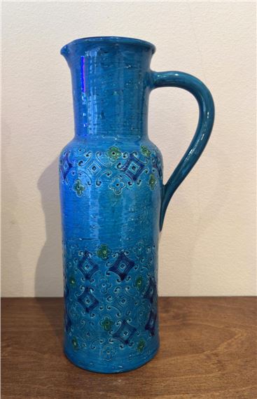 Blue Glazed Jug