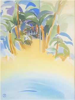 Helen Willshire パステル画 鳥 1993年 HELEN FRANKENTHALER RARE 1993 LITHOGRAPH PRINT FRAMED EXH