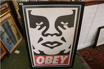 Obey Lithograph - Shepard Fairey