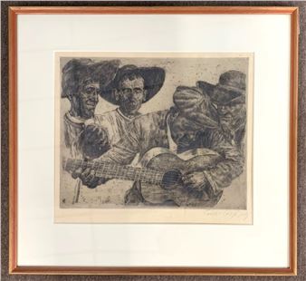 The Guitar Player - Erich Wolfsfeld