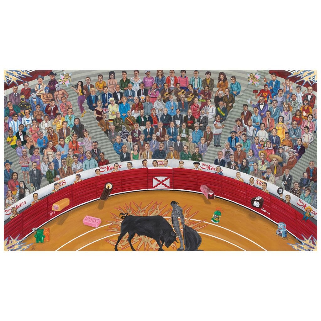 Artwork by Mauro Terán, Iberoamérica, siglo XXI, Made of Óleo y acrílico sobre lino