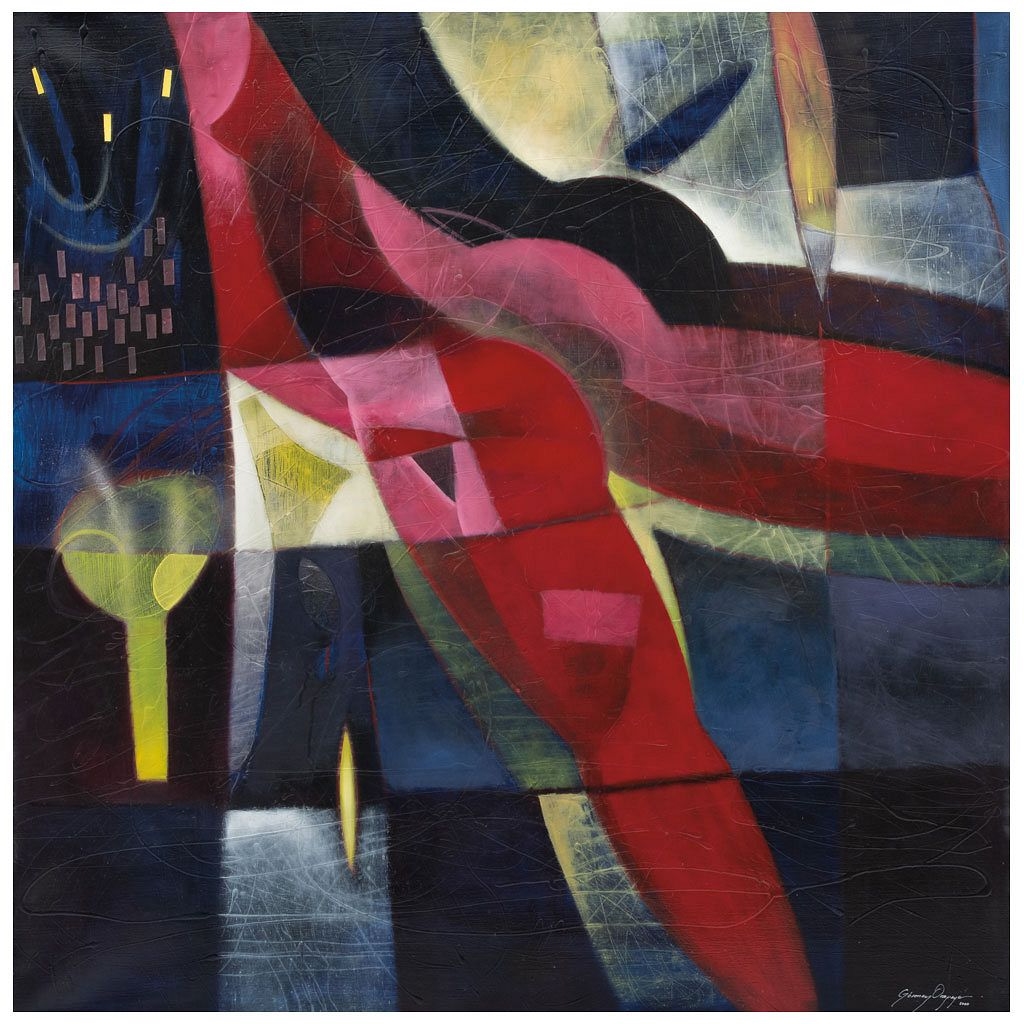 Artwork by Alejandro Gómez Oropeza, Untitled, Made of oil on canvas