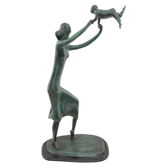 Madre con hijo - Jose Almanzor