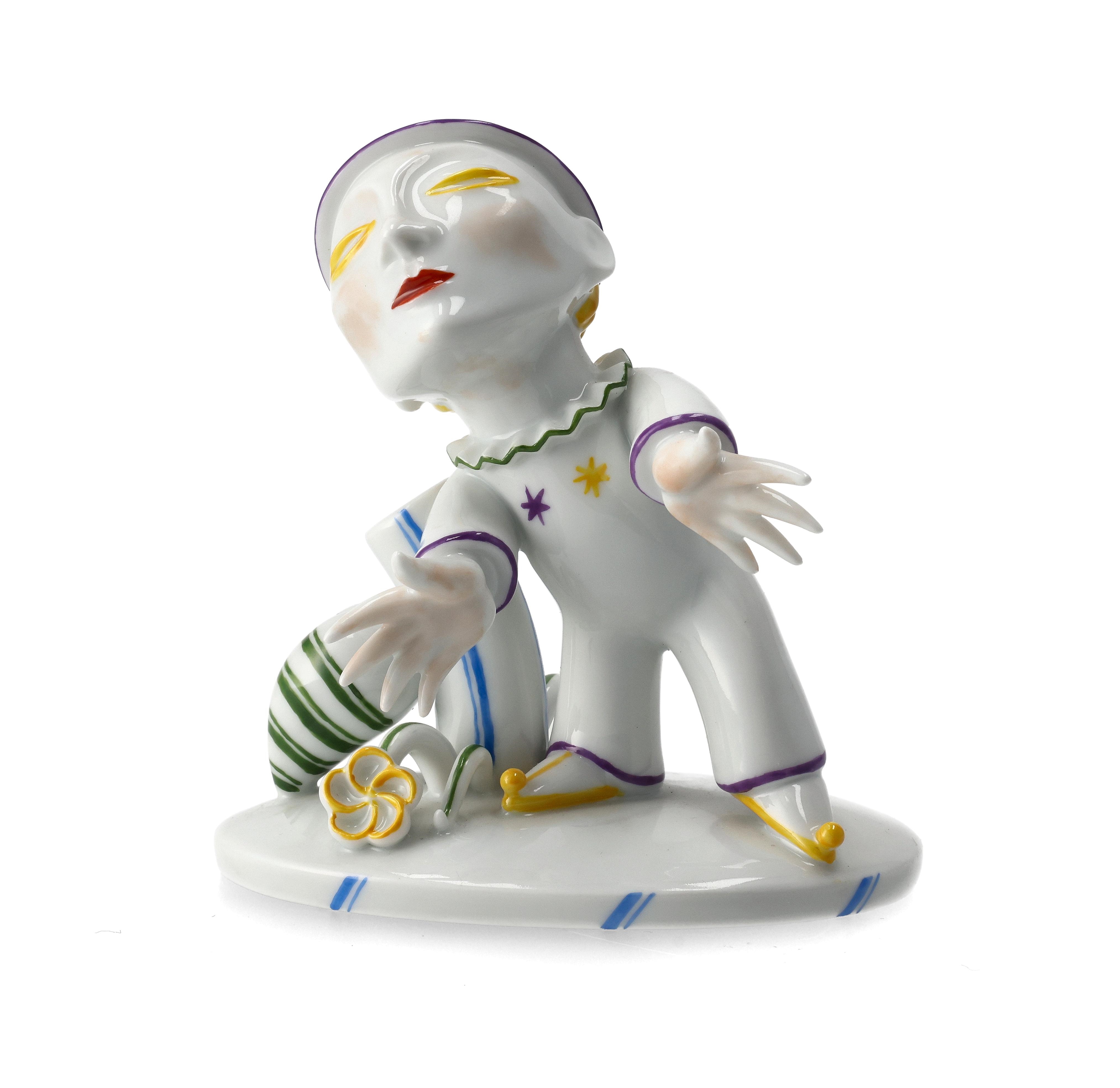 Artwork by Walter Bosse, Groteske: Redner, Made of Porcelain