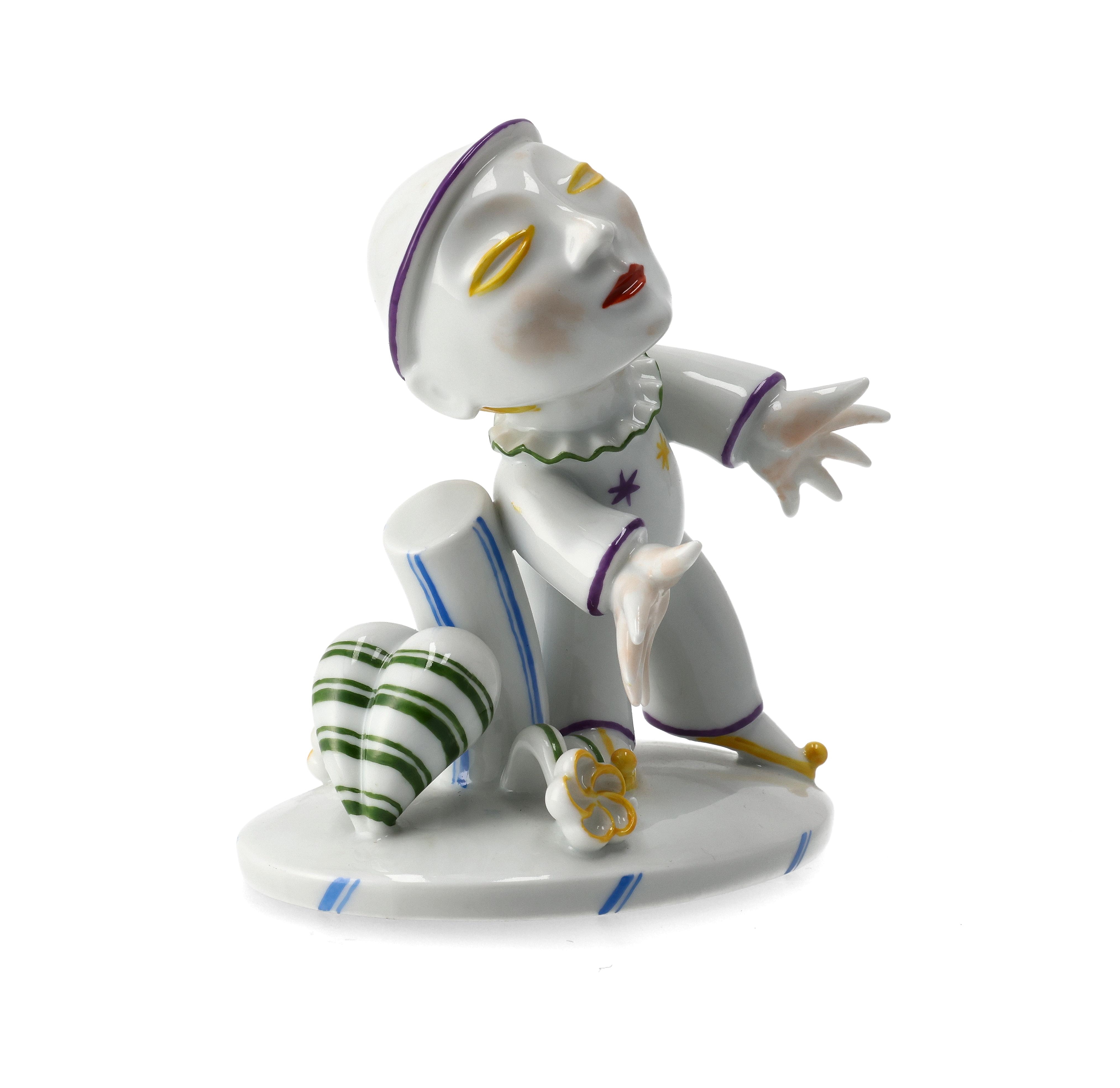 Artwork by Walter Bosse, Groteske: Redner, Made of Porcelain