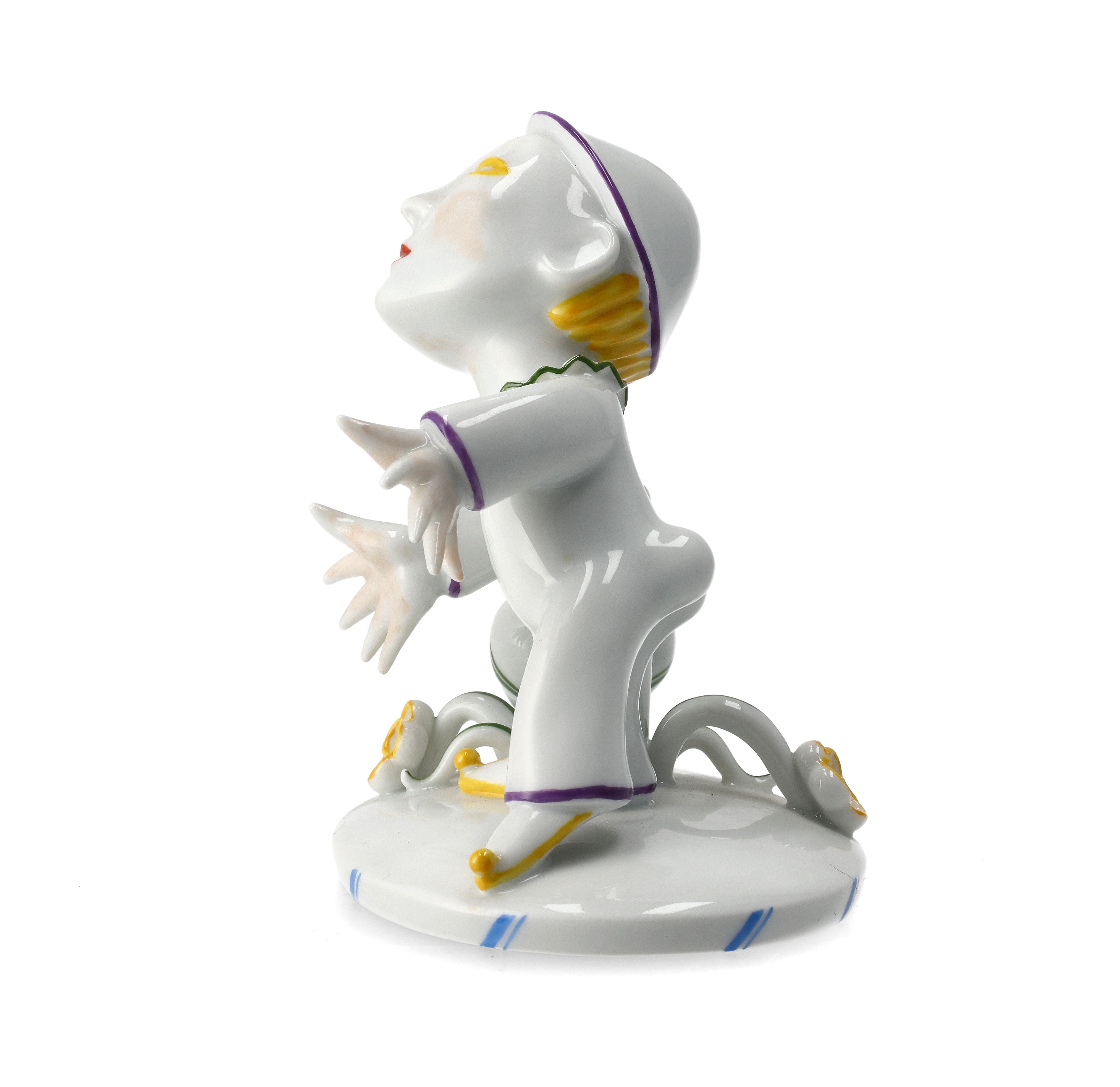 Artwork by Walter Bosse, Groteske: Redner, Made of Porcelain