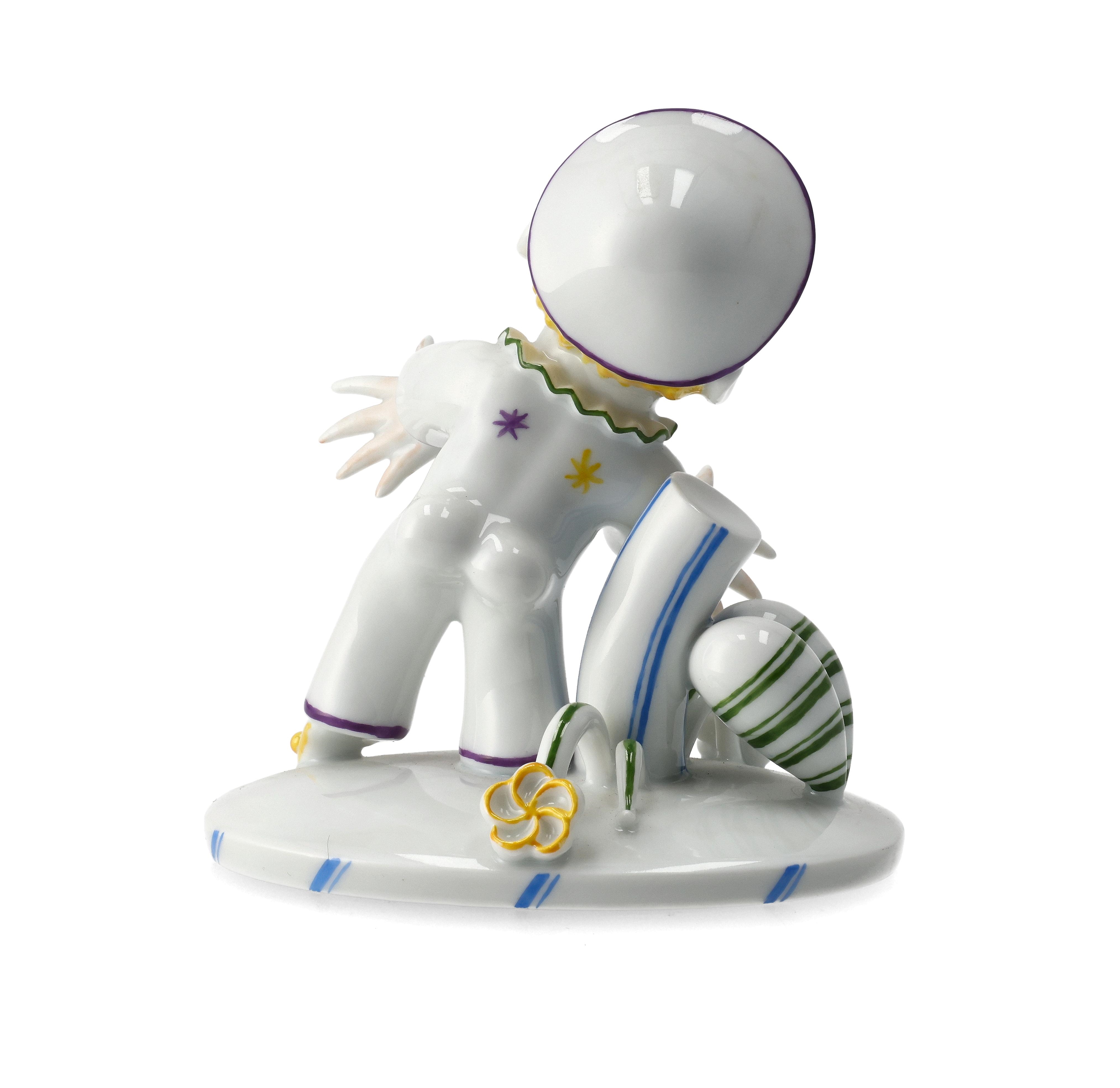 Artwork by Walter Bosse, Groteske: Redner, Made of Porcelain