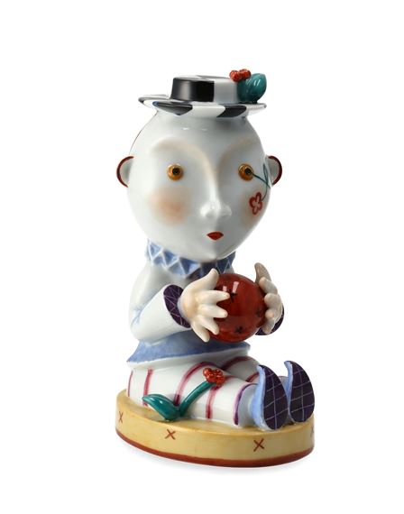 Groteske: Knabe mit Ball (Ballbub by Walter Bosse, 1925