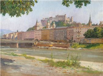 Blick auf Salzburg - Johann Seits