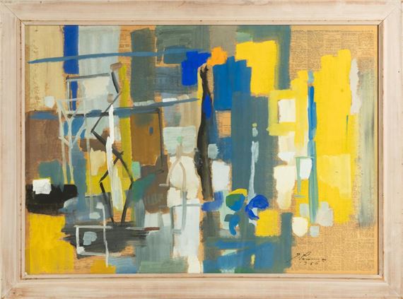 Untitled Abstract 1956 - John Passmore