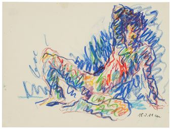 Sitzende - Otto Muehl