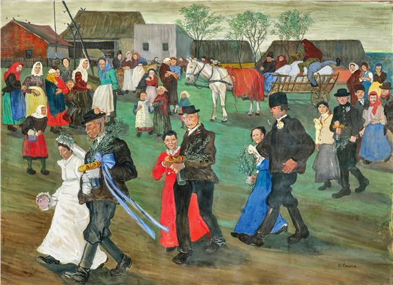 Slavic Wedding - Oskar Laske