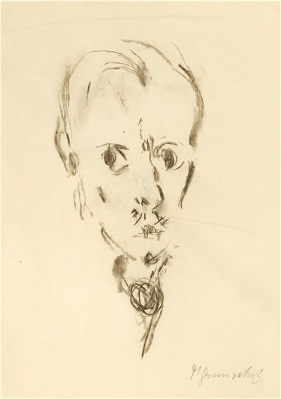 Portrait of Bruno Grimschitz - Herbert Boeckl