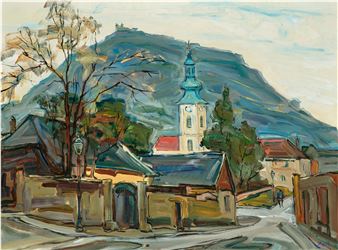 Kahlenberg Village with Leopoldsberg - Emil Rizek