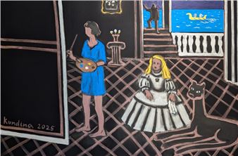 Olga Kundina: Balcony to the Aegean - Rosenfeld Gallery, Tel Aviv