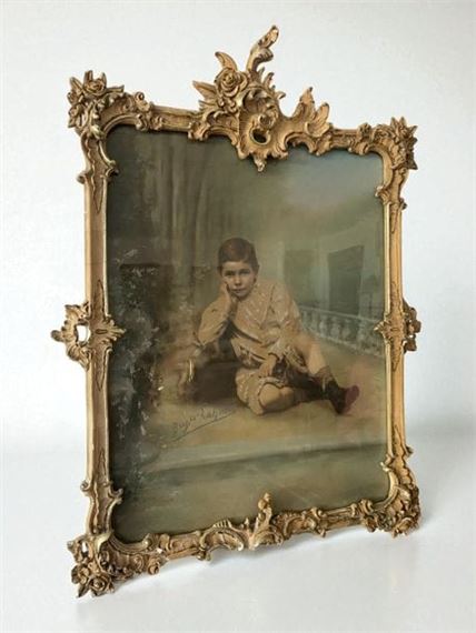 Ferdinand Buyle | Portrait jeune garÃ§on | MutualArt