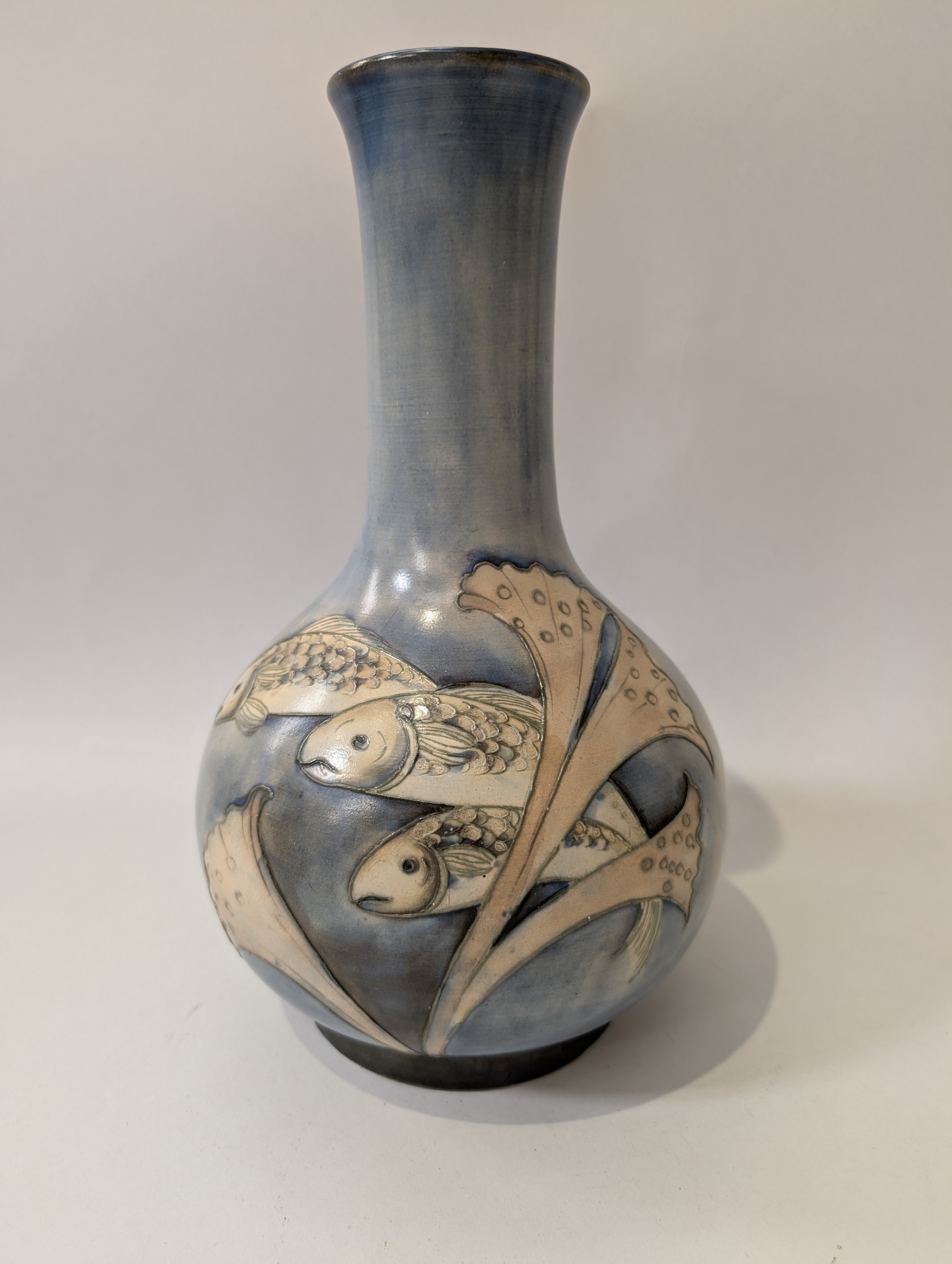 William Moorcroft | Fish vase | MutualArt