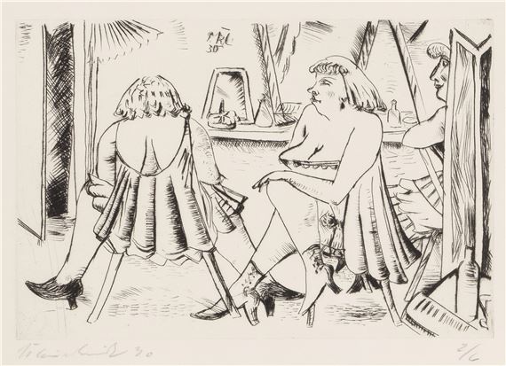 Untitled (Nudes Dressing); Untitled (Ladies at a Dressing Table - Paul Kleinschmidt