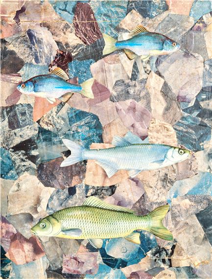 Favola dei pesci e delle pietre (Bajka o rybach a kameni by Jiří Kolář, 1972