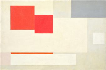 Quadrate in rechteckigem Feld I - Hedi Mertens