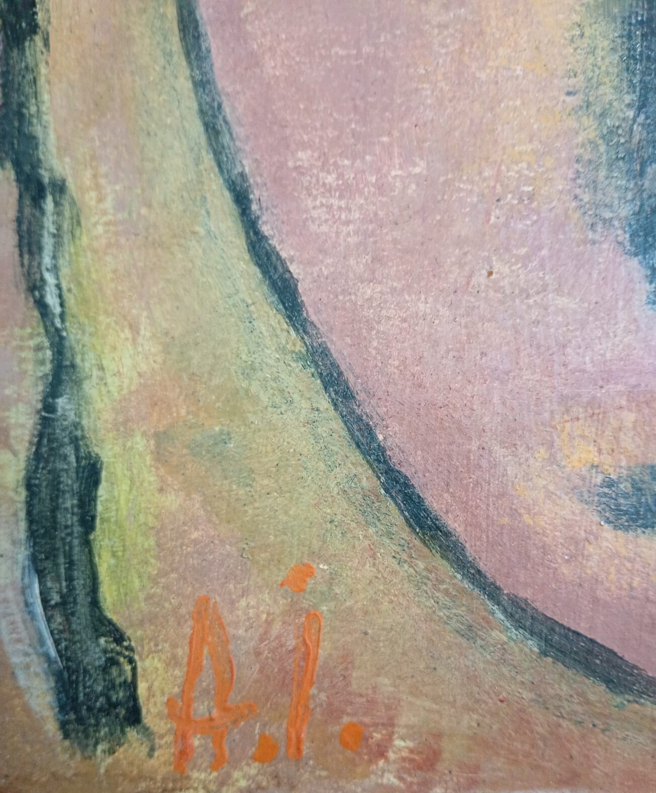 Artwork by Alexej von Jawlensky, Untitled, Made of Oil On Board