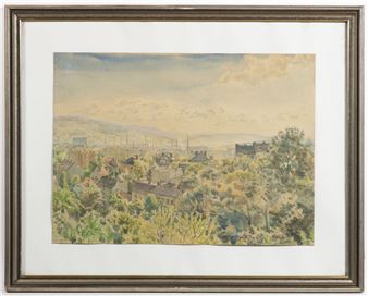 TWO VIEWS OF A CITY - Rudolf Popper