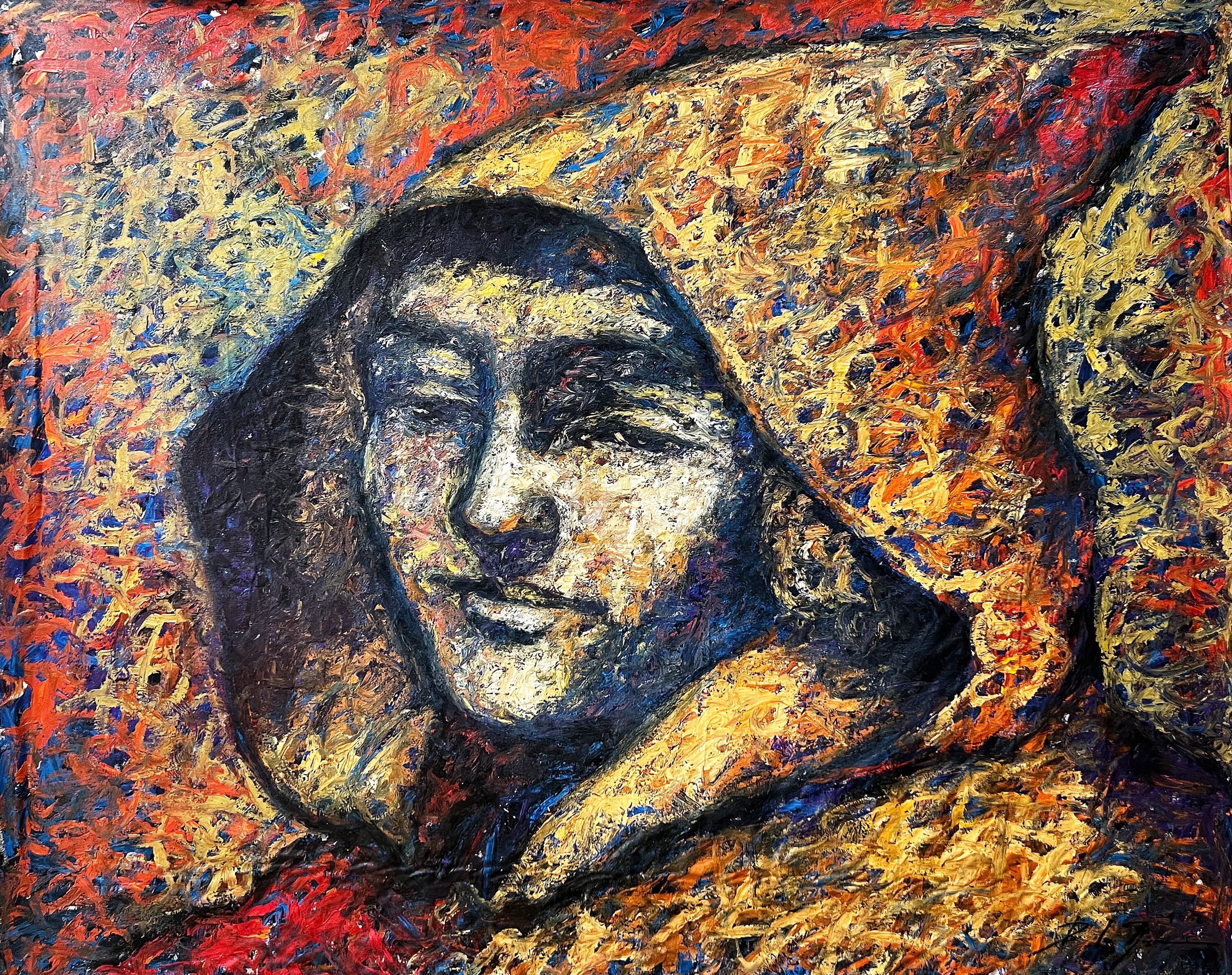 Artwork by Victor de La Rosa, S/t, Made of Óleo