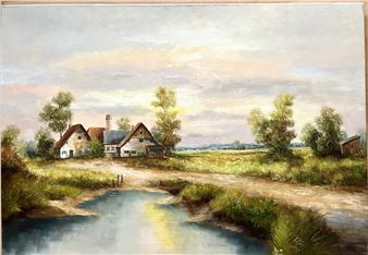 Frühling am Dorfweiher - Gerhard Messmer